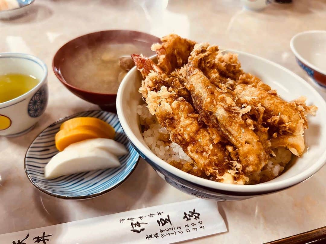 森脇和成のインスタグラム：「#天丼 #伊豆家 #沼津市仲町」