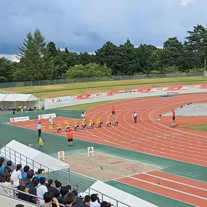 キム・グクヨンのインスタグラム：「시즌 세번째 경기 in Fuji Heat 10.25(+0.2) Final 10.37(-1.0)」