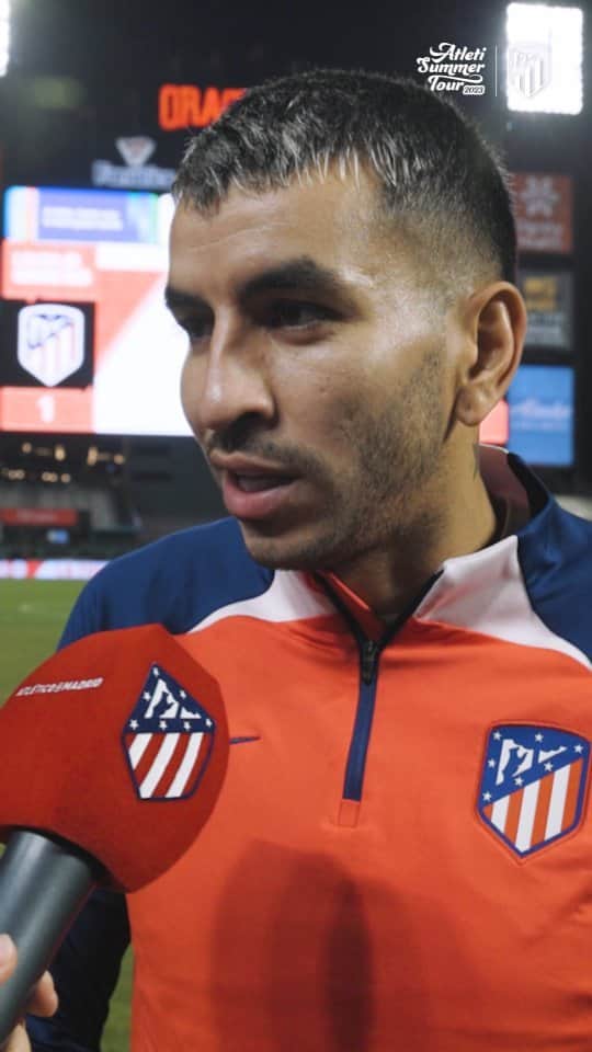 アトレティコ・マドリードのインスタグラム：「❝Gracias a los fans de todo el mundo por el cariño que nos brindaron estos días. Es muy bonito que haya muchos hinchas del Atlético por todo el mundo y que esta familia siga creciendo❞.  — Ángel Correa 🎙」