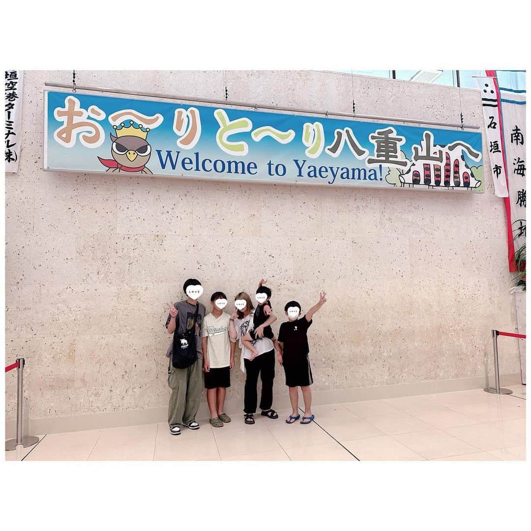 辻希美さんのインスタグラム写真 - (辻希美Instagram)「家族旅行in沖縄✈️🌴🌺"」8月6日 18時10分 - tsujinozomi_official