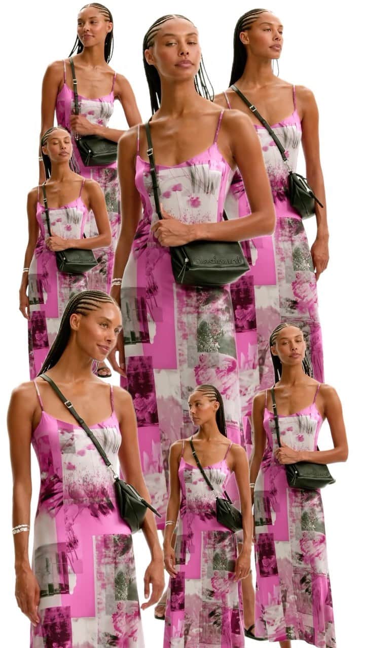 デシグアルのインスタグラム：「lt’s a pink affaire.​  #NewDesigual​」