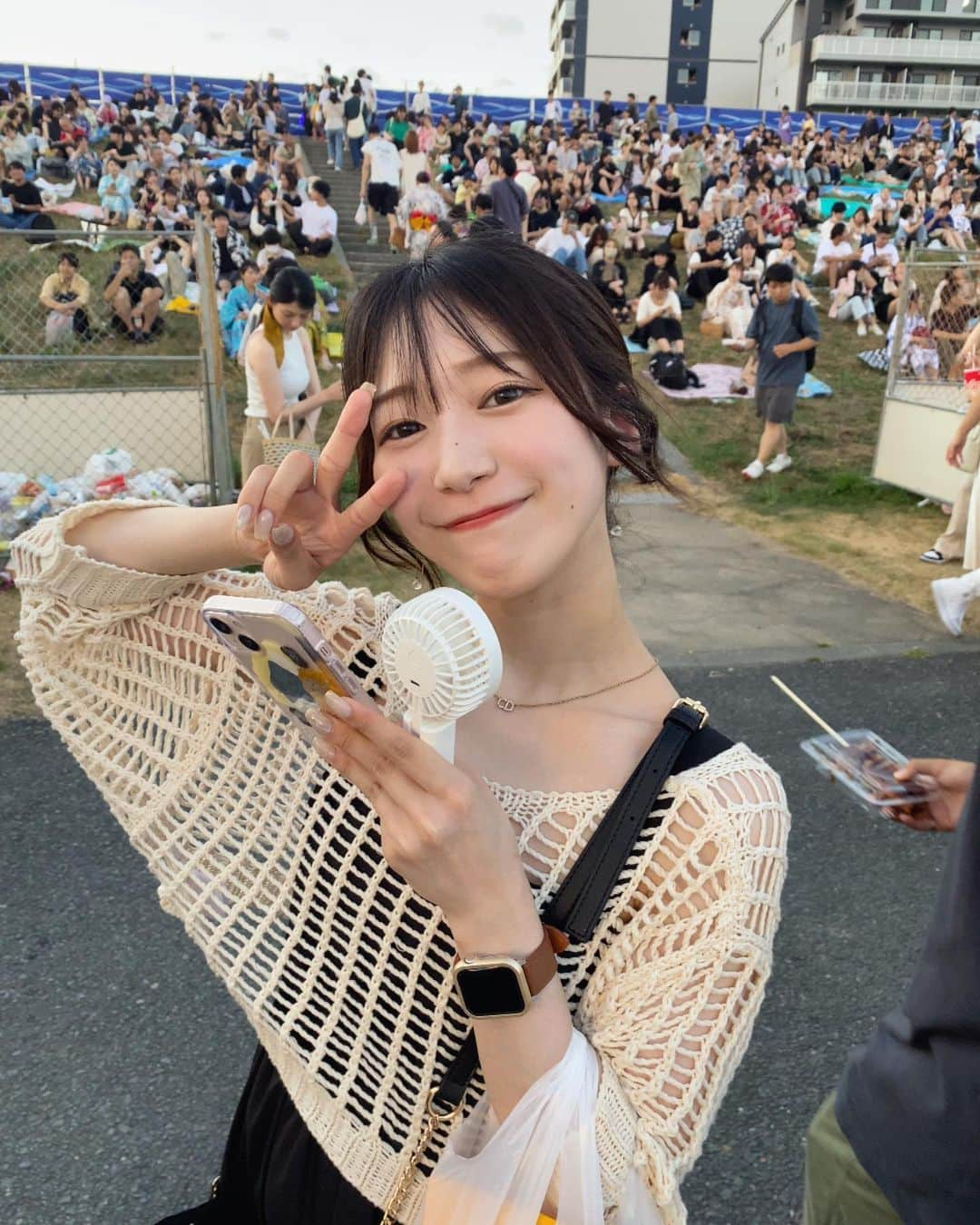 阪上彩香さんのインスタグラム写真 - (阪上彩香Instagram)「久しぶりのお祭り大満喫🍧💕」8月6日 18時46分 - ayaka_skgm