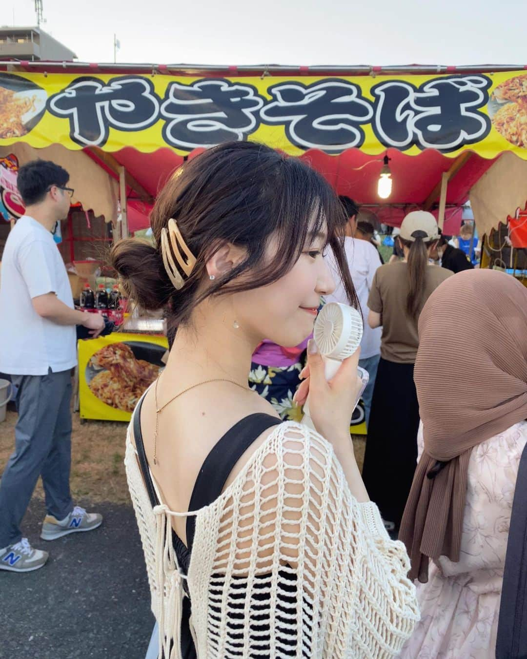 阪上彩香さんのインスタグラム写真 - (阪上彩香Instagram)「久しぶりのお祭り大満喫🍧💕」8月6日 18時46分 - ayaka_skgm