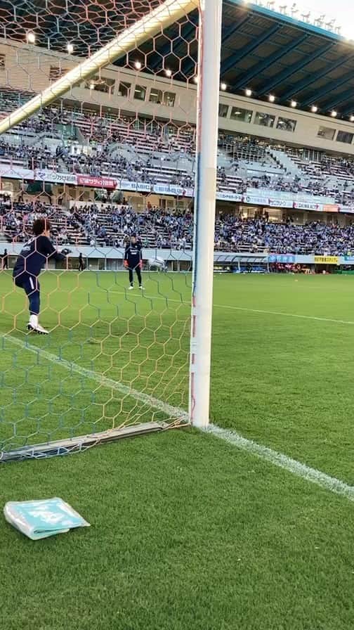 のインスタグラム：「ウォーミングアップシーンをお届けしました。  九州ダービー鳥栖戦、応援よろしくお願いします⚽️  #アビスパ福岡」