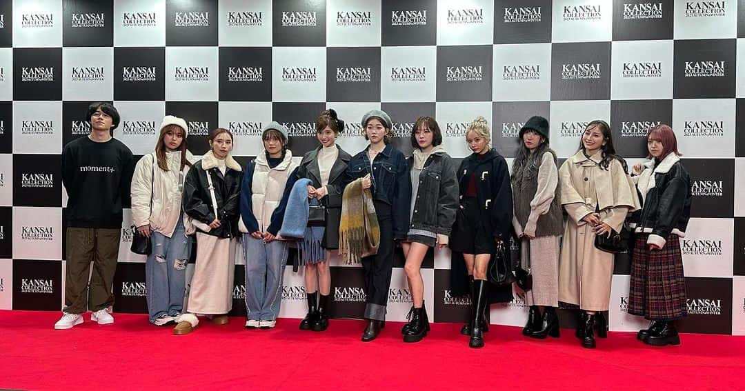 関西コレクションのインスタグラム：「KANSAI COLLECTION 2023A/W バックステージオフショット📸  ～～～～～～～～～～～～～～ FASHION STAGE BRAND:moment+  ～～～～～～～～～～～～～  #関コレ で拡散📢 関コレ公式TikTokで生配信中！ プロフィールから公式TikaTokへ！ @kansaicollection https://www.tiktok.com/@kansaicollection  #moment+ #HIMEKA #PyunA. #TSUKI #ロンモンロウ #るな #みゆ #まあたそ #MINAMI #おさき #カノックスター#関西コレクション ＃KANSAICOLLECTION fashion #ootd #coordinate #model #beauty #music #live #関西 #大阪 #autumn #winter」