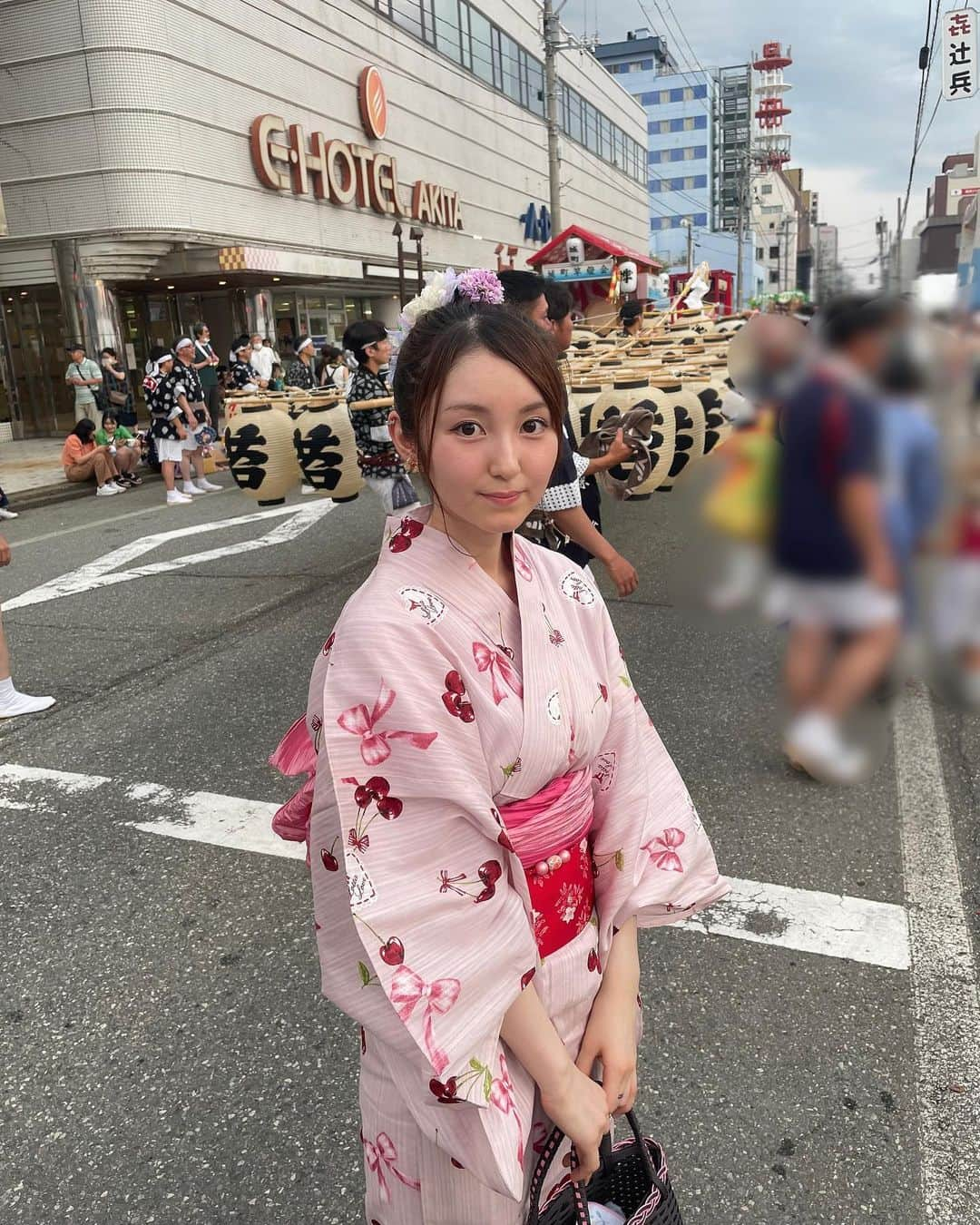 木村美咲さんのインスタグラム写真 - (木村美咲Instagram)「#秋田竿燈まつり」8月6日 19時17分 - misakii_63