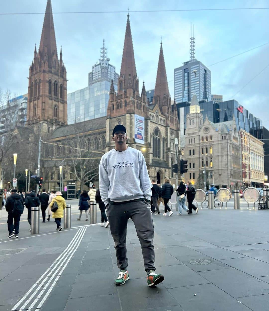 福田愛大のインスタグラム：「#flindersstreet」