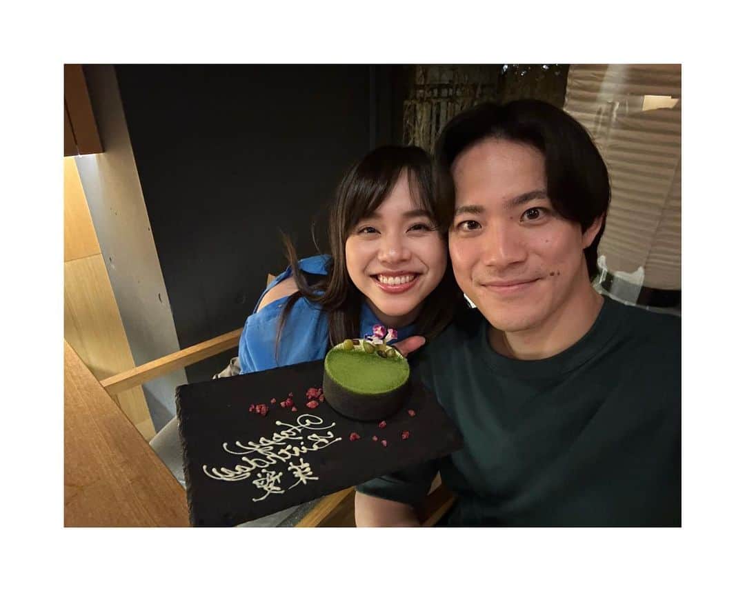 村上茉愛のインスタグラム：「.  Welcome, 27 years old  お祝いしてもらいました🫶 thank you♡  #mybirthday」