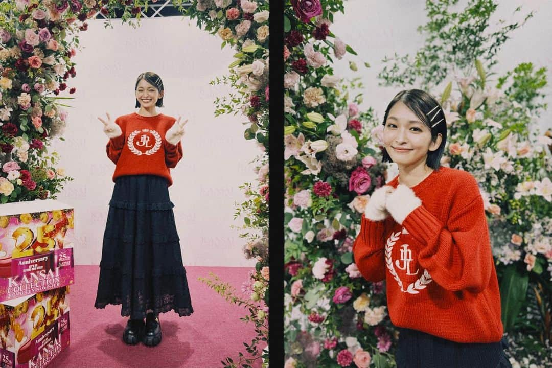 岡本玲さんのインスタグラム写真 - (岡本玲Instagram)「. KANSAI COLLECTION 2023A/W  ありがとうございました💐  @jumelle_jp  thank you♡」8月6日 19時54分 - rei_okamoto