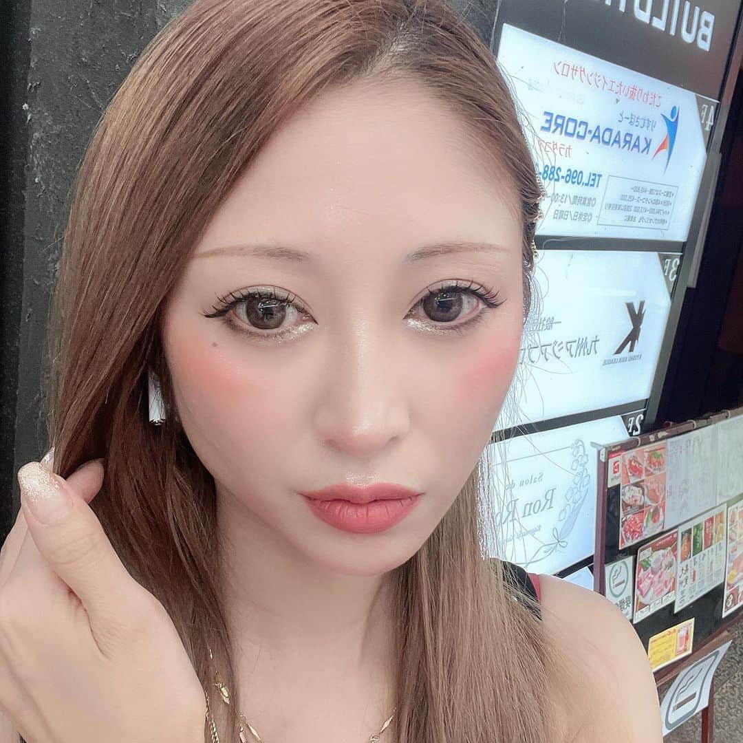 のインスタグラム：「マツエクしたよ( ꇐ₃ꇐ )」