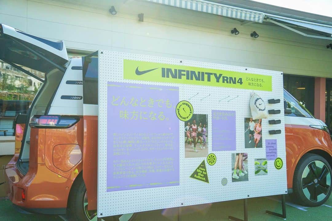 勝俣水稀さんのインスタグラム写真 - (勝俣水稀Instagram)「ㅤㅤㅤㅤㅤㅤㅤㅤㅤㅤㅤㅤㅤ ㅤㅤㅤㅤㅤㅤㅤㅤㅤㅤㅤㅤㅤ LOVE YOUR RUN👟✔️ ㅤㅤㅤㅤㅤㅤㅤㅤㅤㅤㅤㅤㅤNike Infinity RN 4 ㅤㅤㅤㅤㅤㅤㅤㅤㅤㅤㅤㅤどんなときでも、味方になる。 ㅤㅤㅤㅤㅤㅤㅤㅤㅤㅤㅤㅤㅤ ㅤㅤㅤㅤㅤㅤㅤㅤㅤㅤㅤㅤㅤ素敵なガールズ達とラン＆ヨガ🫶 ㅤㅤㅤㅤㅤㅤㅤㅤㅤㅤㅤㅤㅤ 3km走ったけれど、 もっと走りたいと思わせてくれるシューズ。 ㅤㅤㅤㅤㅤㅤㅤㅤㅤㅤㅤㅤㅤ アッパーがフライニットだから 靴下のようにフィットしてくれて、  ㅤㅤㅤㅤㅤㅤㅤㅤㅤㅤゆりかご状のリアクトXフォームが 程よく弾んで足を前に運んでくれる。 ㅤㅤㅤㅤㅤㅤㅤㅤㅤㅤㅤㅤㅤ ㅤㅤㅤㅤㅤ違和感なく走れるのが心地良い☺️ ㅤㅤㅤㅤㅤㅤㅤㅤㅤㅤㅤㅤㅤ  #SupportedByNike #NikeInfinity #RunnersHelpingRunners」8月6日 20時41分 - km_zukky