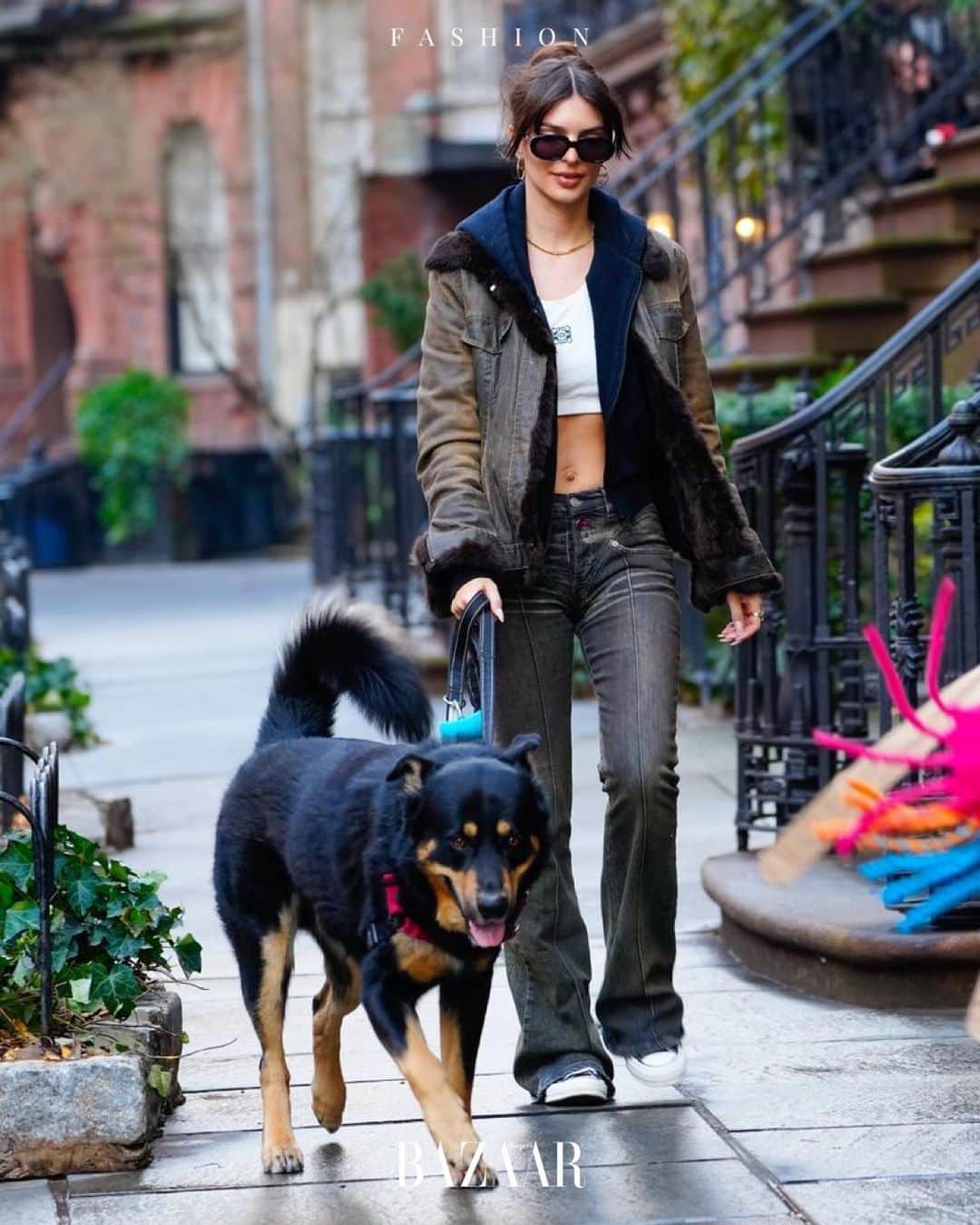 Harper's BAZAAR Japanさんのインスタグラム写真 - (Harper's BAZAAR JapanInstagram)「スタイリッシュな私服でよくパパラッチされているエミリー・ラタコウスキー🖤最近では、愛犬との散歩でもおしゃれなスタイルを披露していると話題に。そんな彼女のお散歩コーデを一挙公開🐕  Photo : Getty Images  📱 『ハーパーズ バザー（@harpersbazaarjapan）』はスタイルを持つ女性をエンパワーするファッション、ビューティ、ライフスタイル情報を発信中。ぜひフォローして🤍  #emilyratajkowski #エミリーラタコウスキー #celebritystyle #海外セレブ #海外ファッション #ファッション」8月6日 20時51分 - harpersbazaarjapan