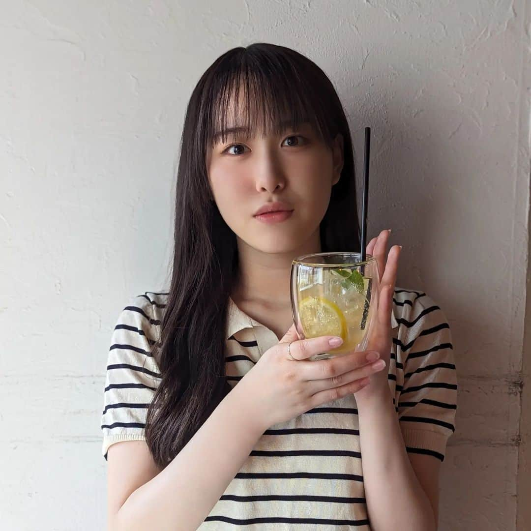 山下森羅さんのインスタグラム写真 - (山下森羅Instagram)「暑い日に飲む⁡ ⁡レモネードは格別ですよね🍋💛⁡」8月6日 21時12分 - shiira_yamashita0922