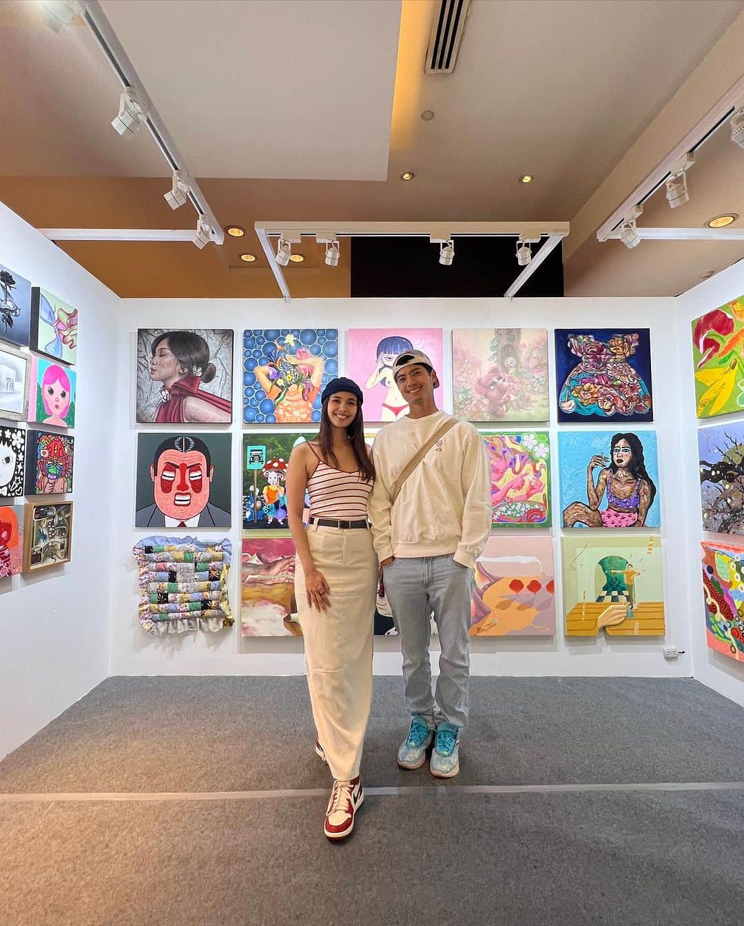 ミーガン・ヤングのインスタグラム：「Looking back at our visit to @mocafmanila 🤍」