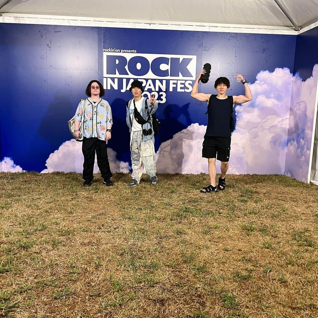 My Hair is Badさんのインスタグラム写真 - (My Hair is BadInstagram)「今日はバンドでROCK IN JAPAN FESTIVAL！ ありがとうございましたー！」8月6日 21時29分 - myhairisbad_official