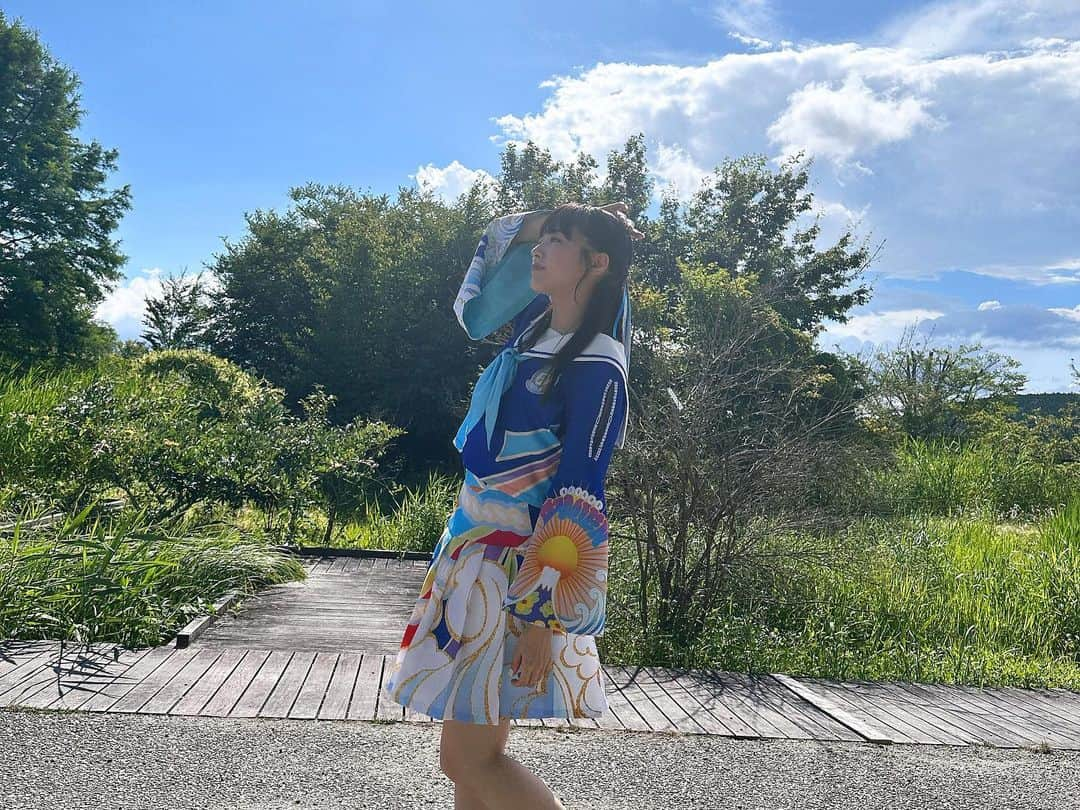 中山莉子さんのインスタグラム写真 - (中山莉子Instagram)「→ #ファミえん 2023 ありがとうございました🐋🩵 ⁡ 最高の夏！！！！ ⁡ #私立恵比寿中学#エビ中#☀️#summer」8月6日 21時36分 - nakayama_riko_official