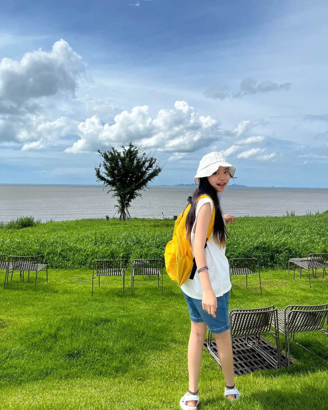 チョン・シアさんのインスタグラム写真 - (チョン・シアInstagram)「참 좋았던 어느 여름날~🌿  #서우공주_」8月6日 21時46分 - jung.sia