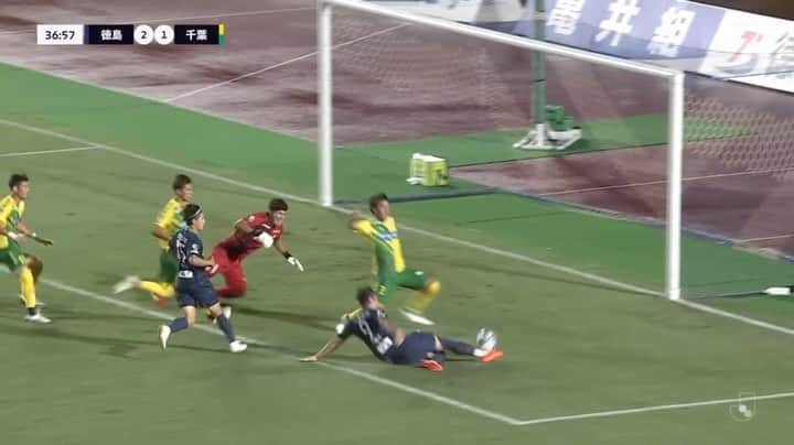のインスタグラム：「明治安田生命J2リーグ第29節 #徳島ヴォルティス 3-3 #ジェフユナイテッド千葉  前半37分 得点者：#森海渡 ⚽️  #vortis #Jリーグ #football」