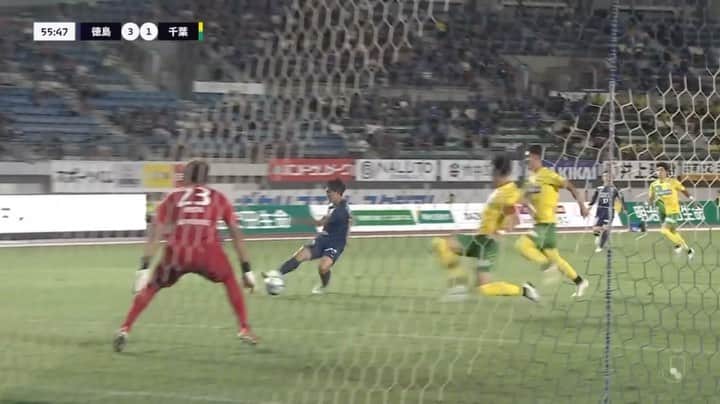 のインスタグラム：「明治安田生命J2リーグ第29節 #徳島ヴォルティス 3-3 #ジェフユナイテッド千葉  後半11分 得点者：#棚橋尭士 ⚽️  #vortis #Jリーグ #football」