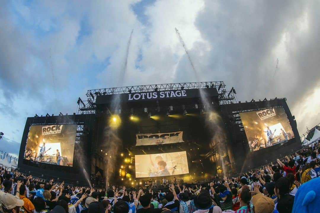 04 Limited Sazabysさんのインスタグラム写真 - (04 Limited SazabysInstagram)「. 8/6(日) 千葉市蘇我スポーツ公園 『ROCK IN JAPAN FESTIVAL 2023』  📸@takeshiyao」8月6日 21時53分 - 04limitedsazabys_official