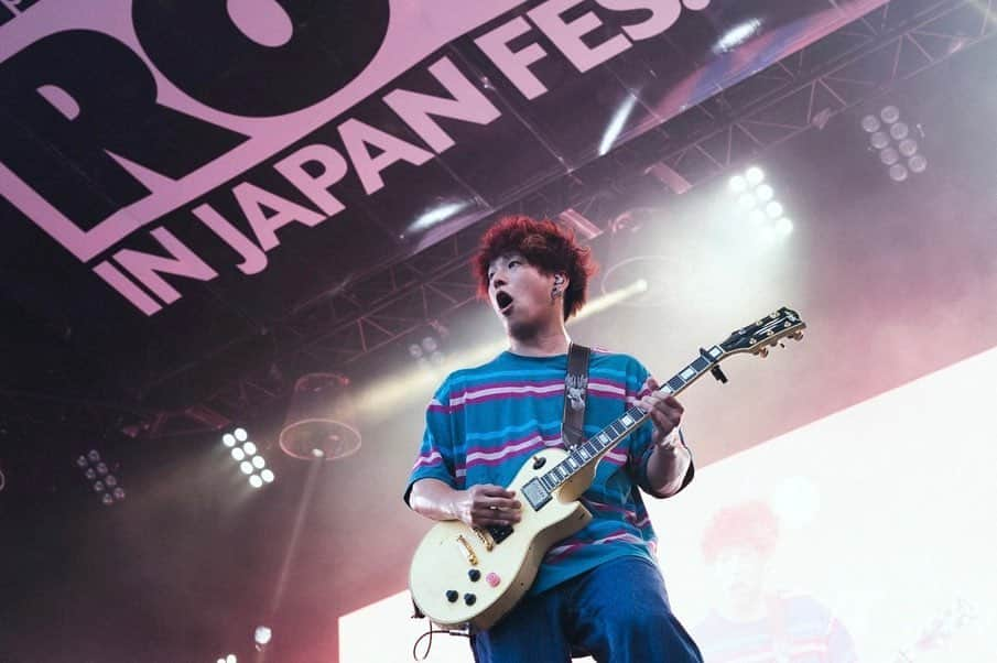 04 Limited Sazabysさんのインスタグラム写真 - (04 Limited SazabysInstagram)「. 8/6(日) 千葉市蘇我スポーツ公園 『ROCK IN JAPAN FESTIVAL 2023』  📸@takeshiyao」8月6日 21時53分 - 04limitedsazabys_official