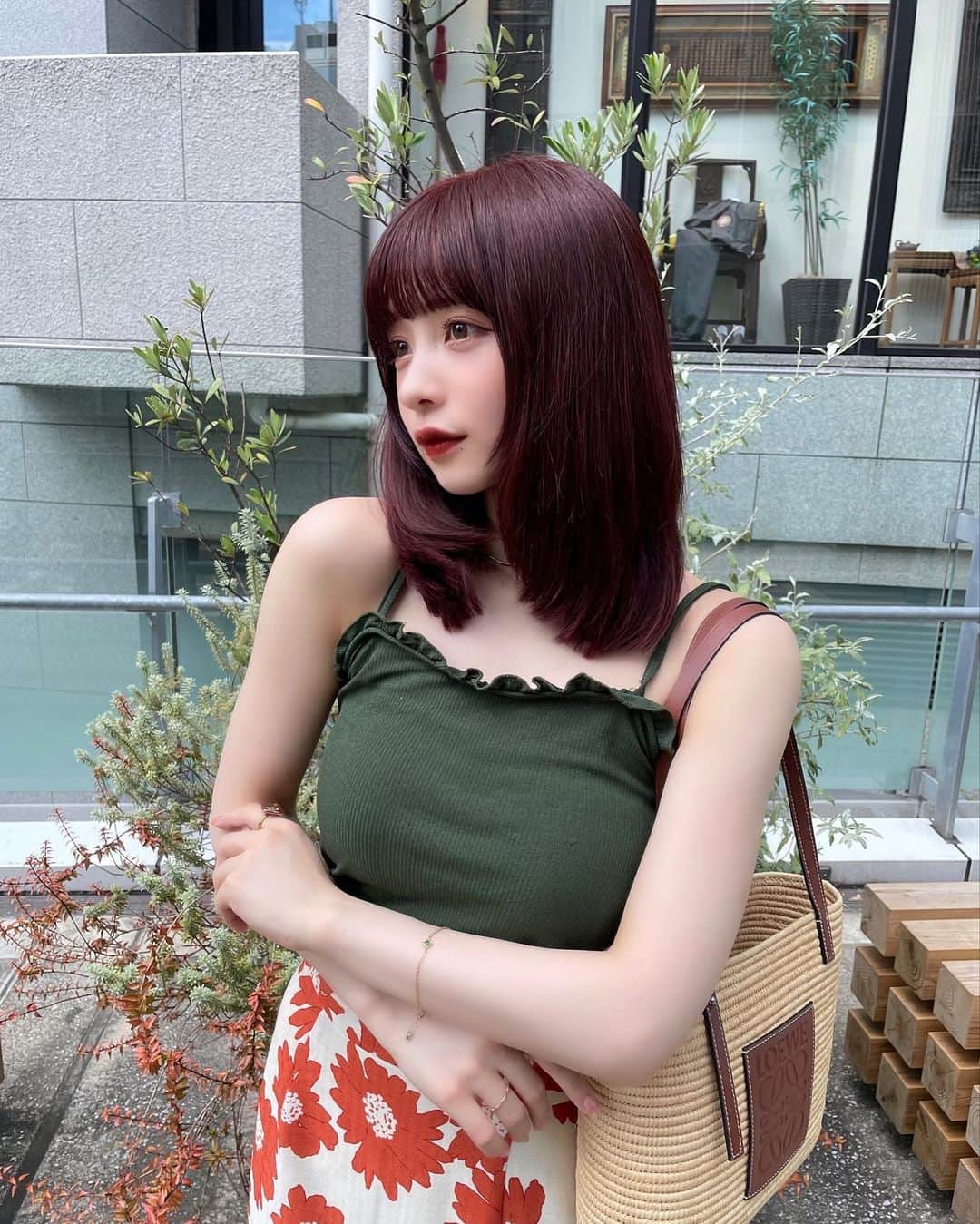 新田湖子さんのインスタグラム写真 - (新田湖子Instagram)「new color～ 🐓🐓 赤くしたよっ♩」8月6日 21時57分 - coconitta0809