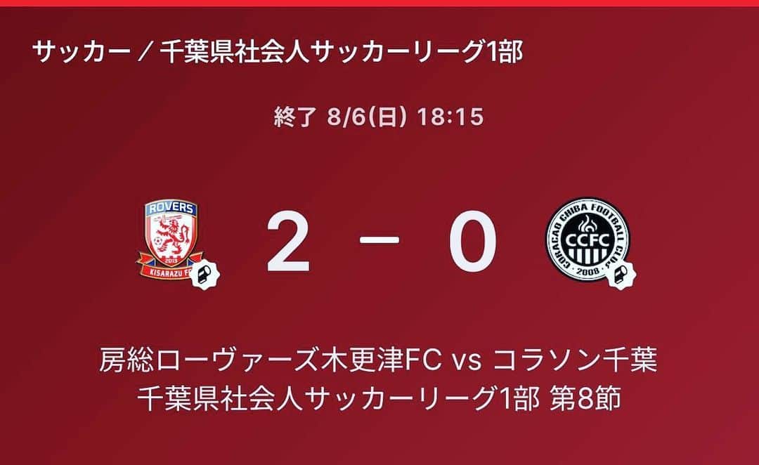 吉田眞紀人のインスタグラム：「難しい試合だったけど勝ち切ることが出来ました👏  また次節へ向けて頑張りたいと思います🔥  悪天候の中、応援に駆けつけてくれた多くの方々、本当にありがとうございました🙏 また僕たちの背中を押してください！  #房総ローヴァーズ木更津FC #no10 #吉田まきと #スポーツで健康に #木更津市出身初のJリーガー #木更津市議会議員」