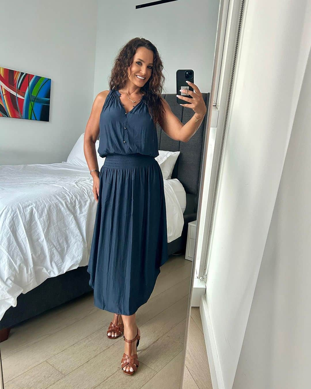 リサ・アンさんのインスタグラム写真 - (リサ・アンInstagram)「About last night ….    It all started with a sundress..  an incredible dinner @sicilynyc   #sundress #aboutlastnight #nyc #thereallisaann」8月6日 22時28分 - thereallisaann