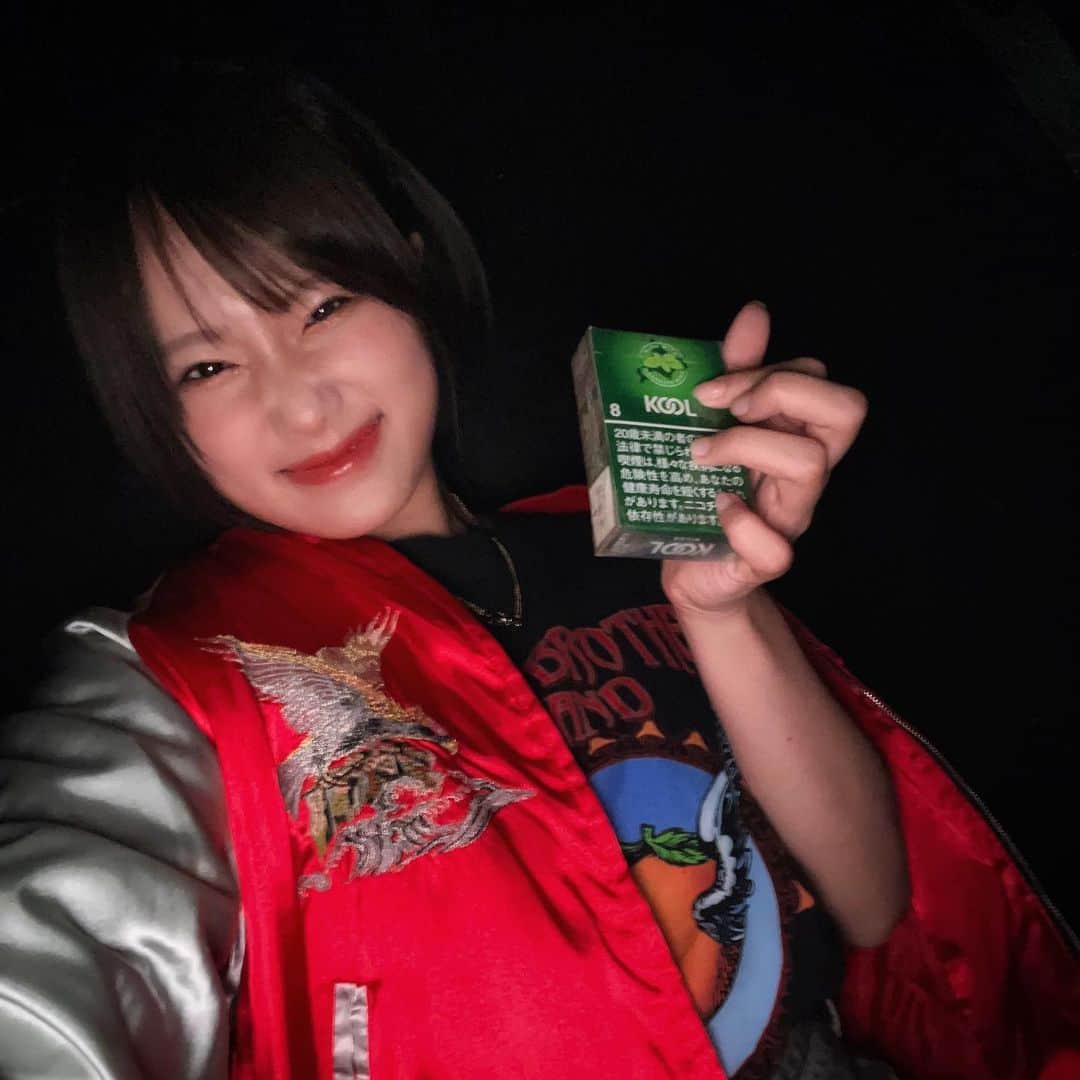 城恵理子さんのインスタグラム写真 - (城恵理子Instagram)「. 今日も一日ありがとう！ . おやすみ言っててね . . タバコは舞台の小道具だよ 吸ってないよ🤲」8月6日 23時16分 - eriko_jo1127