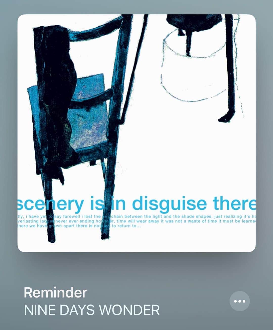 のインスタグラム：「出勤前ソング😊🎧  #ninedayswonder  #vol66」