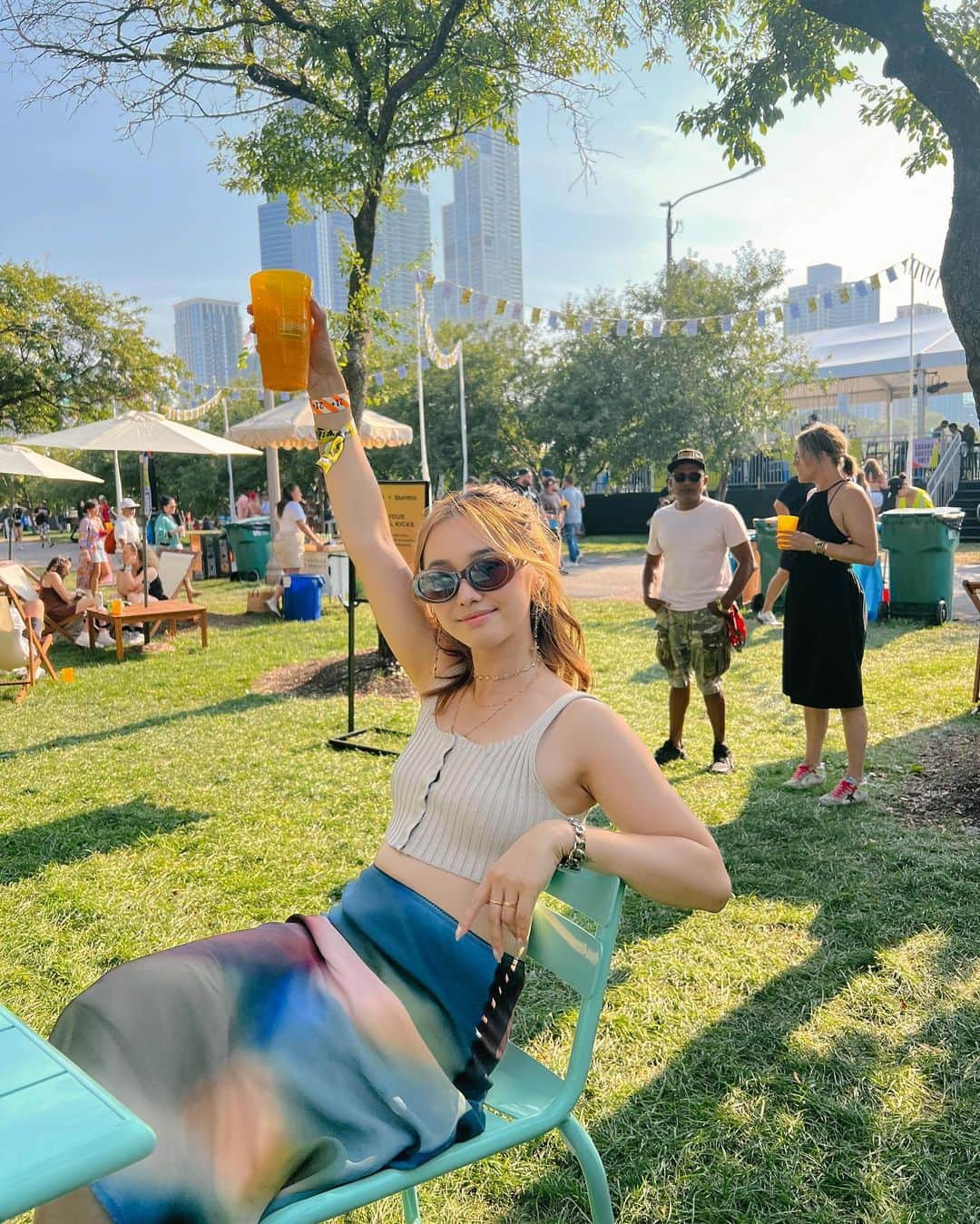 Jenn Imさんのインスタグラム写真 - (Jenn ImInstagram)「Oh my days! This past weekend at Lollapalooza was a fever dream 💙」8月7日 9時38分 - imjennim