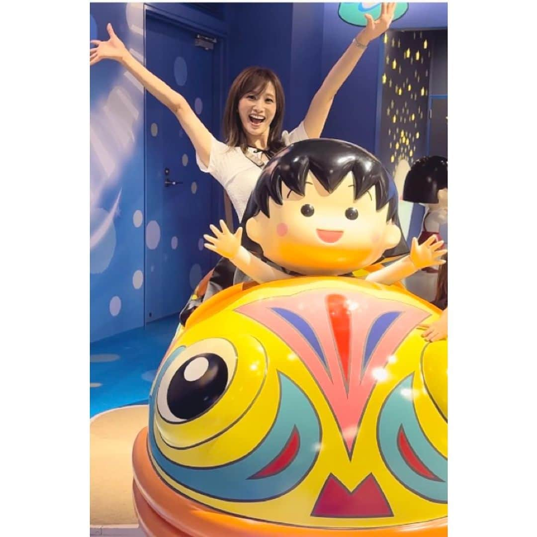 愛風ゆめさんのインスタグラム写真 - (愛風ゆめInstagram)「思い出🧳 まるちゃん、たまちゃんとクラスメートになったよ🏫❤️ 楽しいところ🍵 #思い出　ちょーっと前くらい　 #時差投稿　#ちびまる子ちゃんランド #静岡 #清水　また行きたいって言ってる👦👧　#おどるポンポコリン 📯 #ちびまる子ちゃん #さくらももこ  #室内遊び#室内遊園地#清水港」8月7日 9時41分 - yume_aikaze