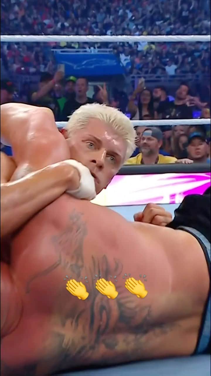 WWEのインスタグラム：「An all-time Cody Cutter at #SummerSlam!」