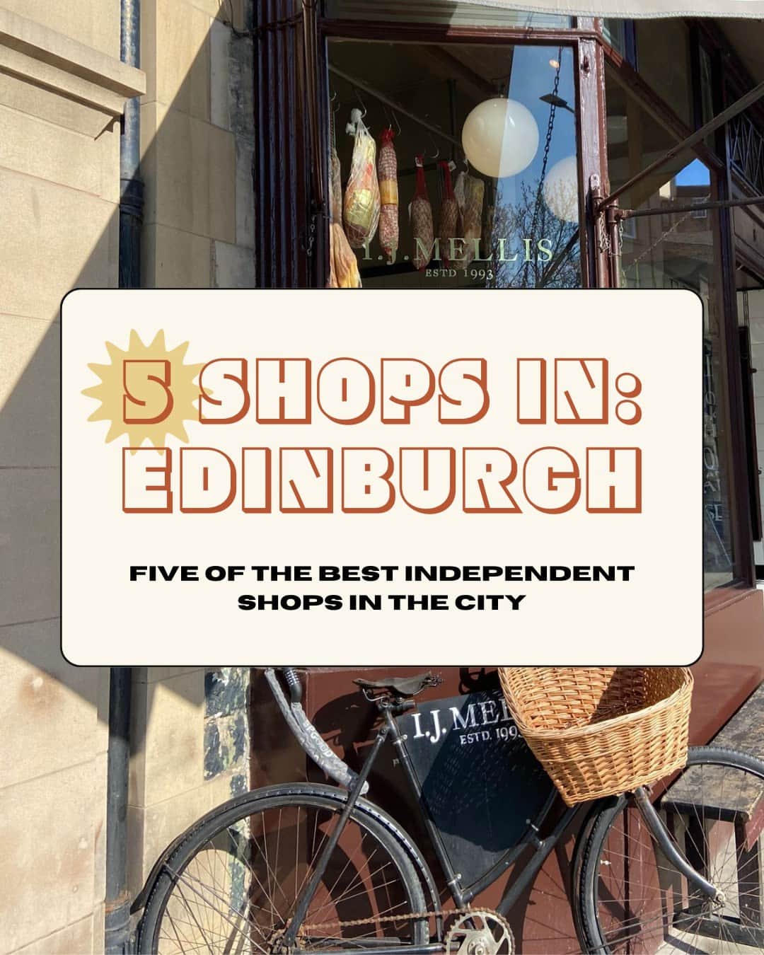 Lonely Planetのインスタグラム：「Your trendiest friends will tell ya that the Scottish capital is next-level when it comes to indie shops. Now, local travel journalist @katie_goh_ gives you the deep dive into the best eats, souvenirs and more 🏴󠁧󠁢󠁳󠁣󠁴󠁿🛍️  💥 @reddoor_gallery for gifts  💥 @homeredinburgh for local design  💥 @armstrongs_vintage_edinburgh for vintage  💥 @mellischeeseltd for eats  💥 @portybooks for books   Pro tip: Edinburgh's main shopping area is the parallel Princes and George Streets but make sure to venture into both the Old and New Towns.」