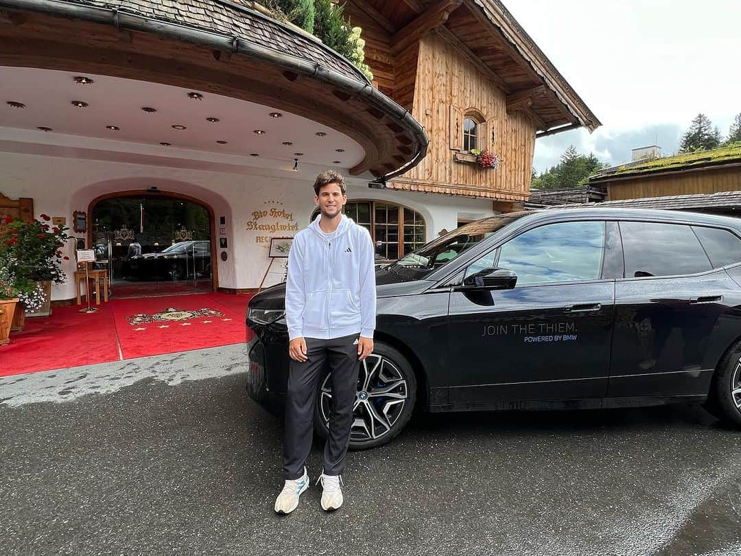 ドミニク・ティエムのインスタグラム：「Thank you Kitzbühel, hope to see you soon! ❤️  📸: @alexanderscheuber | @generaliopen」