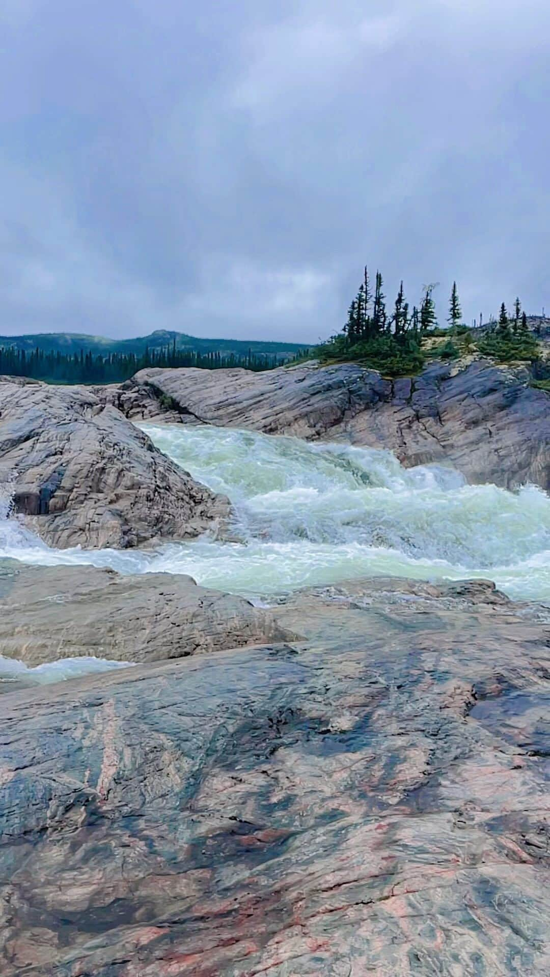 エリシャ・カスバートのインスタグラム：「Fly fishing 🎣 Labrador, Canada 🇨🇦」