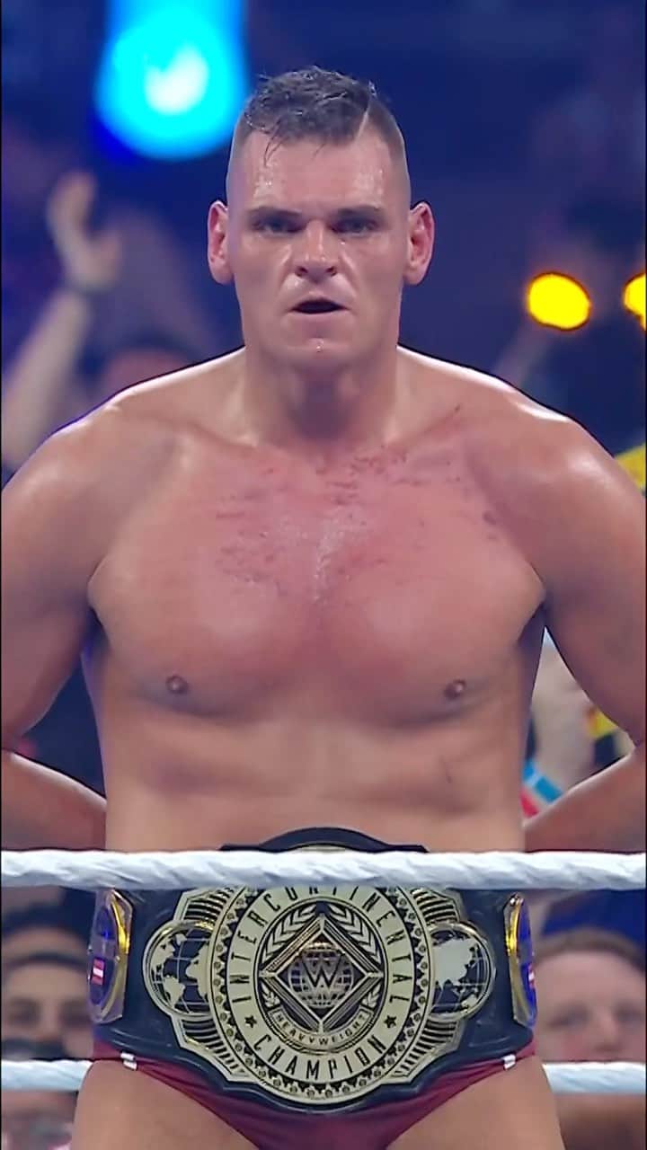 WWEのインスタグラム：「Will @gunther_aut make history? #SummerSlam」