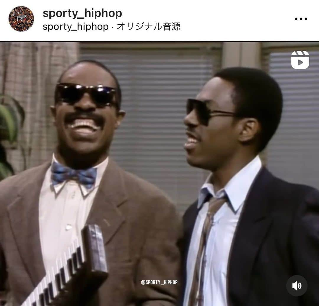 MUROさんのインスタグラム写真 - (MUROInstagram)「おはようございます〜🌤  @sporty_hiphop  #motownmonday  #1979 #livefromnyc  #satdaynightlive  #eddiemurphy  #steviewonder」8月7日 6時44分 - dj_muro