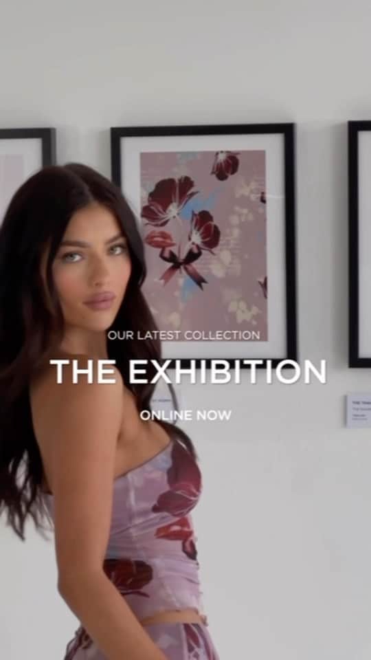tiger Mistのインスタグラム：「Tiger Mist presents, The Exhibition.  ⠀⠀⠀⠀⠀⠀⠀⠀⠀ Forged together through a love of print and bespoke designs by Poppy Campbell. Pairing graphic floral elements, contrasted with bright pops of colour. Silhouettes feature scalloped edges and dainty lace inserts.  ⠀⠀⠀⠀⠀⠀⠀⠀⠀ Made With Love, Made By Poppy.」