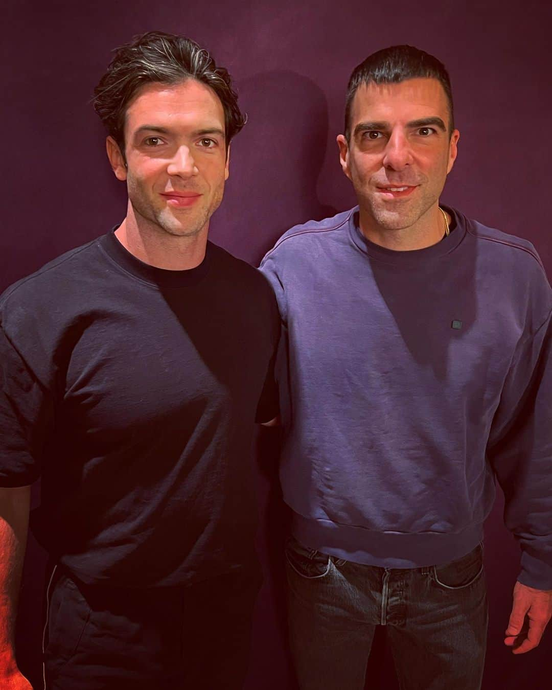 ザカリー・クイントさんのインスタグラム写真 - (ザカリー・クイントInstagram)「seeing double… 🖖🏼✨🖖🏼」8月7日 8時26分 - zacharyquinto