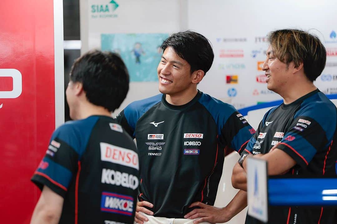 中山雄一のインスタグラム：「SUPER GT第4戦 ⁡ 9位でのゴール。 ⁡ レインでもドライでも良いパフォーマンスがありましたが、レース展開が我々には向きませんでした。 それでも得られたことは大変多く、シーズン後半に向けて自信のつくレースとなりました！ ⁡ #supergt #tgrteamsard #grsupra」
