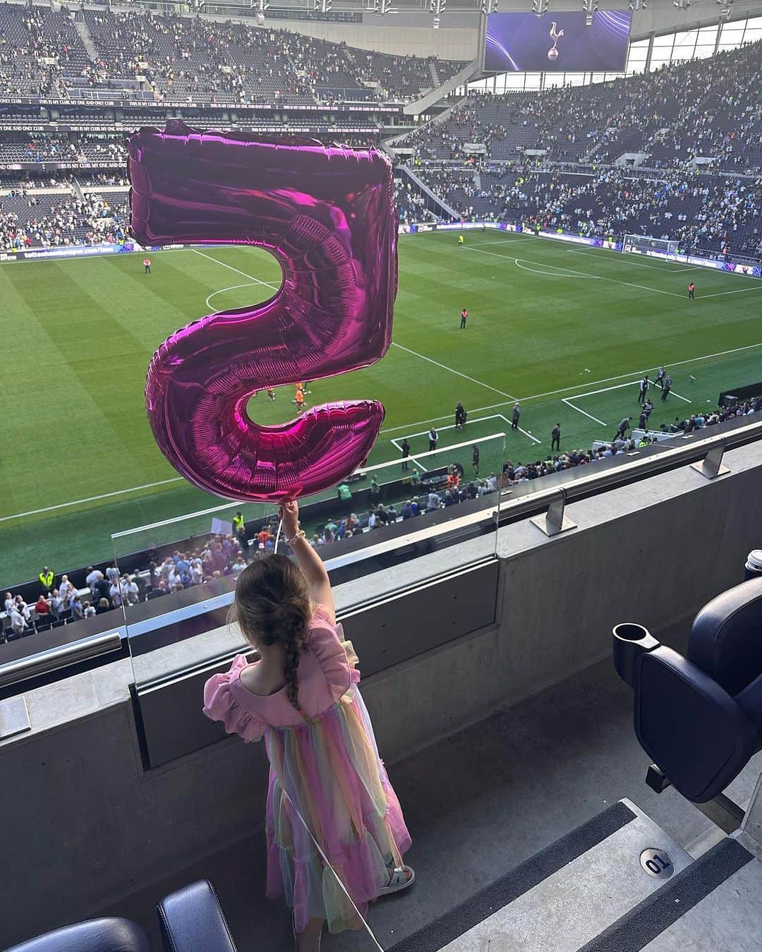 ハリー・ケインさんのインスタグラム写真 - (ハリー・ケインInstagram)「Happy 5th Birthday for yesterday Vivi. Love you princess! 💖🥰🎉」8月7日 18時10分 - harrykane