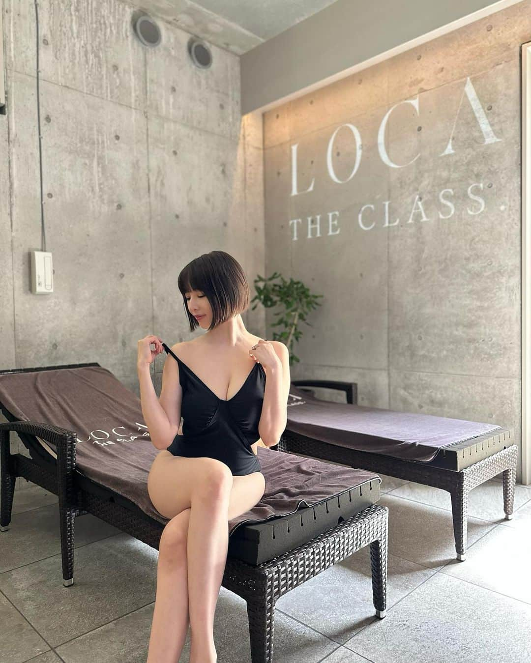 森下悠里さんのインスタグラム写真 - (森下悠里Instagram)「何枚目がいいかな♡  @the.class_sauna   #サ活 #サウナ女子 #🧖‍♀️ #個室サウナ #ラグジュアリーサウナ」8月7日 18時24分 - yuurimorishita