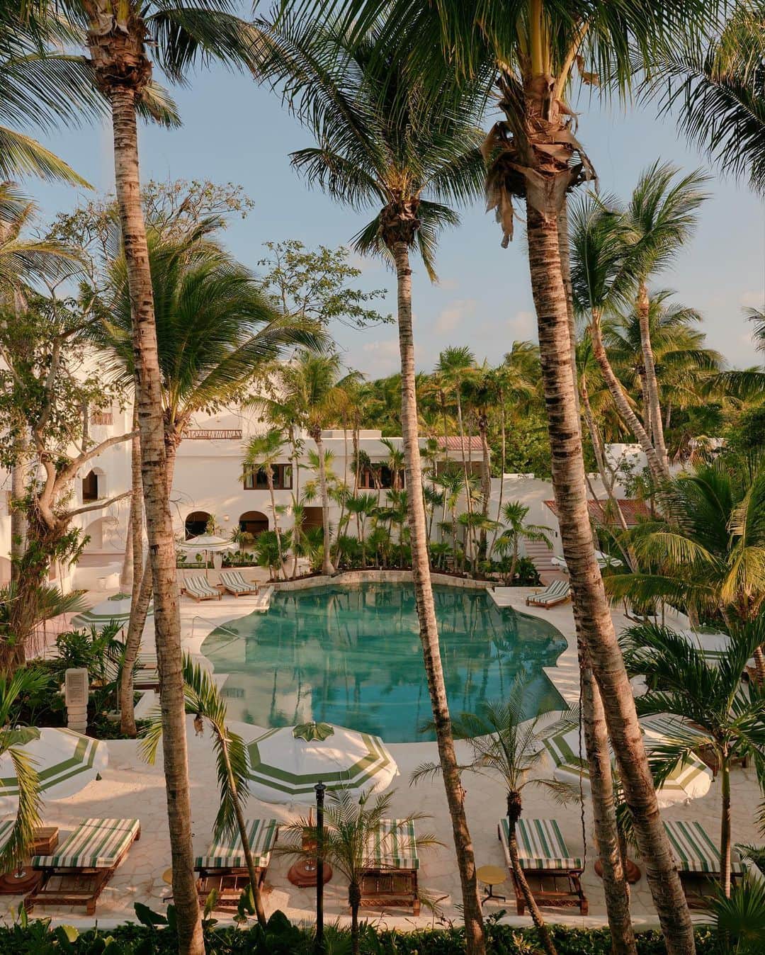 LVMHのインスタグラム：「Between the jungle and the wide open sea, experience the new pulse of @belmondmaroma. ​ ​ Hidden away in the untouched and mysterious heart of the Riviera Maya, a secret haven like no other awaits.  Carefully reimagined with Mayan design, traditions, and culture at the forefront, the reborn icon is now open.  Discover a fresh vision of an enduring legend, and a place to feel more alive than ever before. ​ ​ #LVMH​ #TheArtOfBelmond​ #RivieraMaya​ #Mexico」