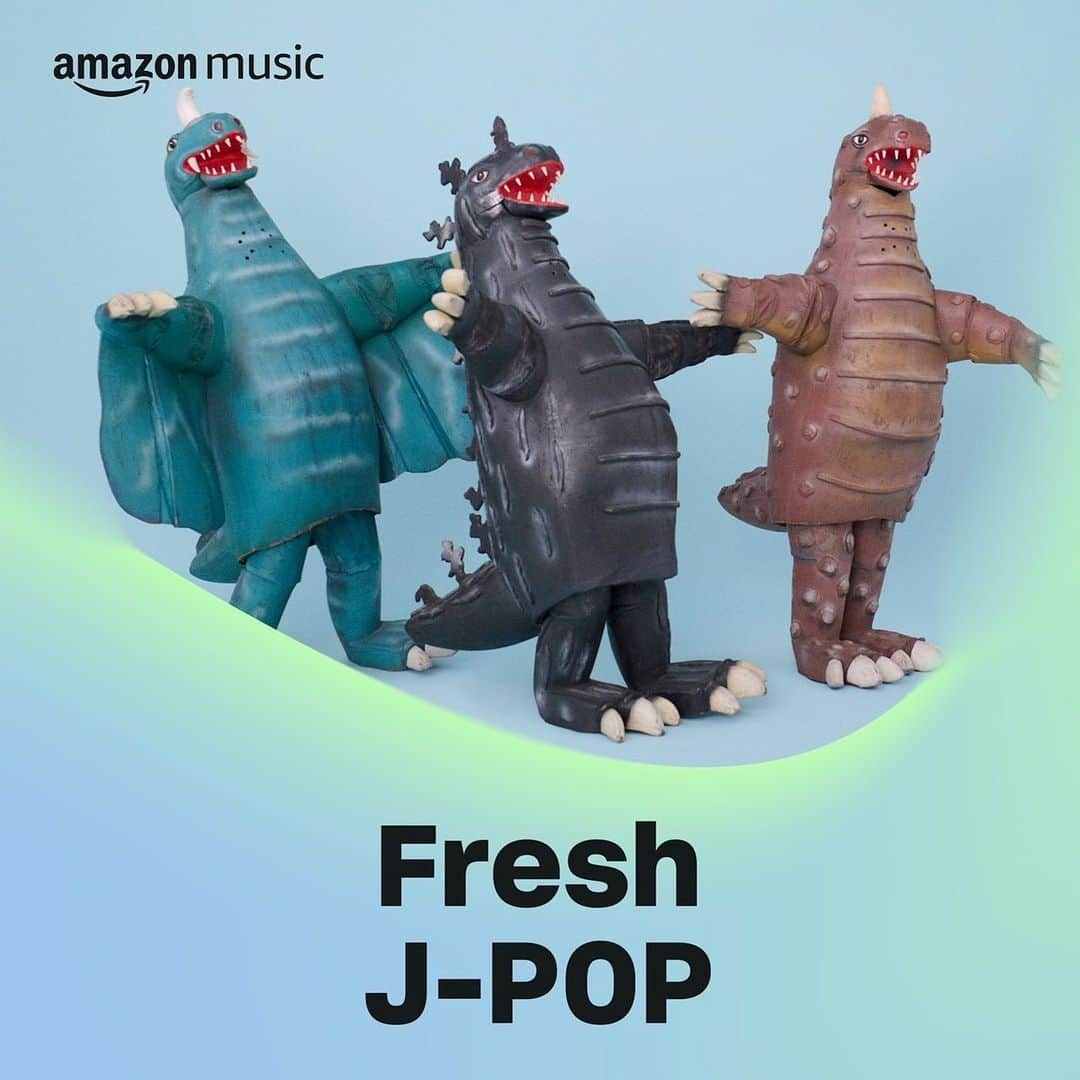 back numberのインスタグラム：「back number がAmazon Music @amazonmusicjp のプレイリスト「FRESH J-POP」のカバーアーティストに！  1曲目から「怪獣のサイズ」がお聴きいただけます！ぜひチェックしてください！！  #backnumber #怪獣のサイズ #AmazonMusic  @amazonmusicjp」