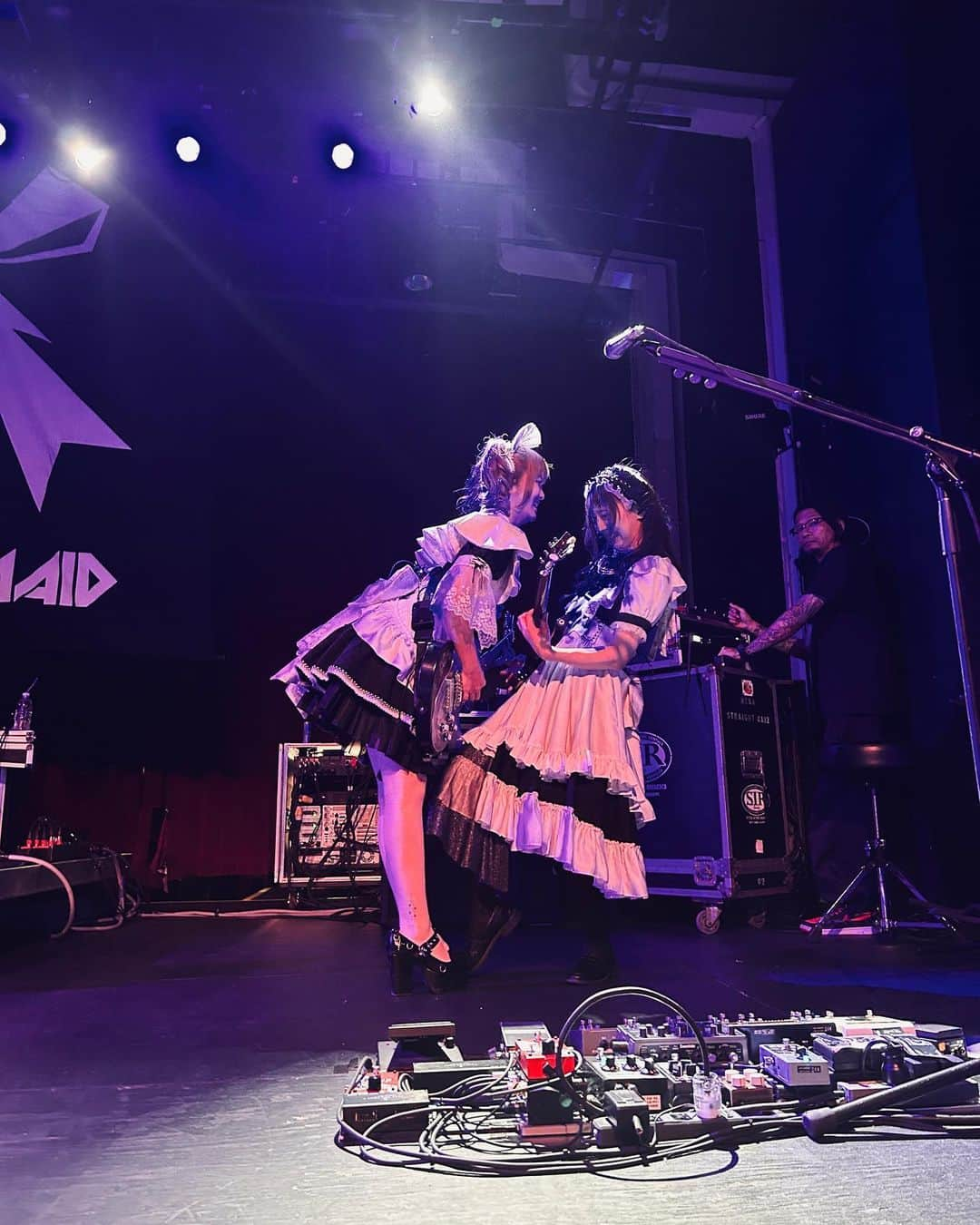 BAND-MAIDさんのインスタグラム写真 - (BAND-MAIDInstagram)「#bandmaid #minneapolis」8月7日 12時51分 - bandmaid.jp