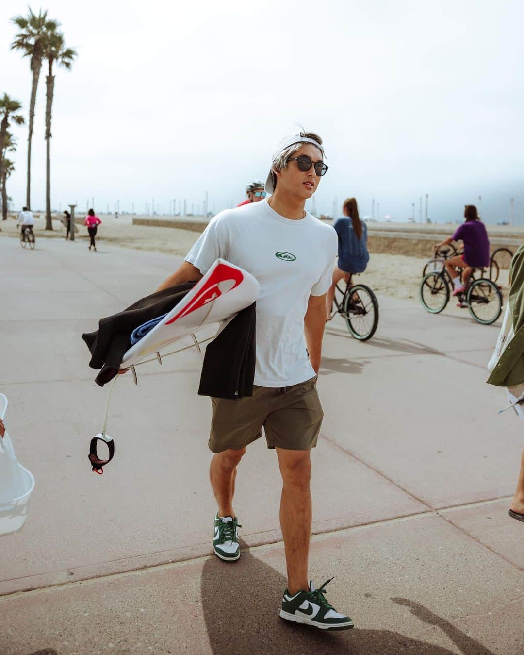 五十嵐カノアのインスタグラム：「that’s it for this year! =3rd at the US Open, thank you to all the people supporting the surfers at the beach the entire week. off to tahiti now to finish the year 🤍」