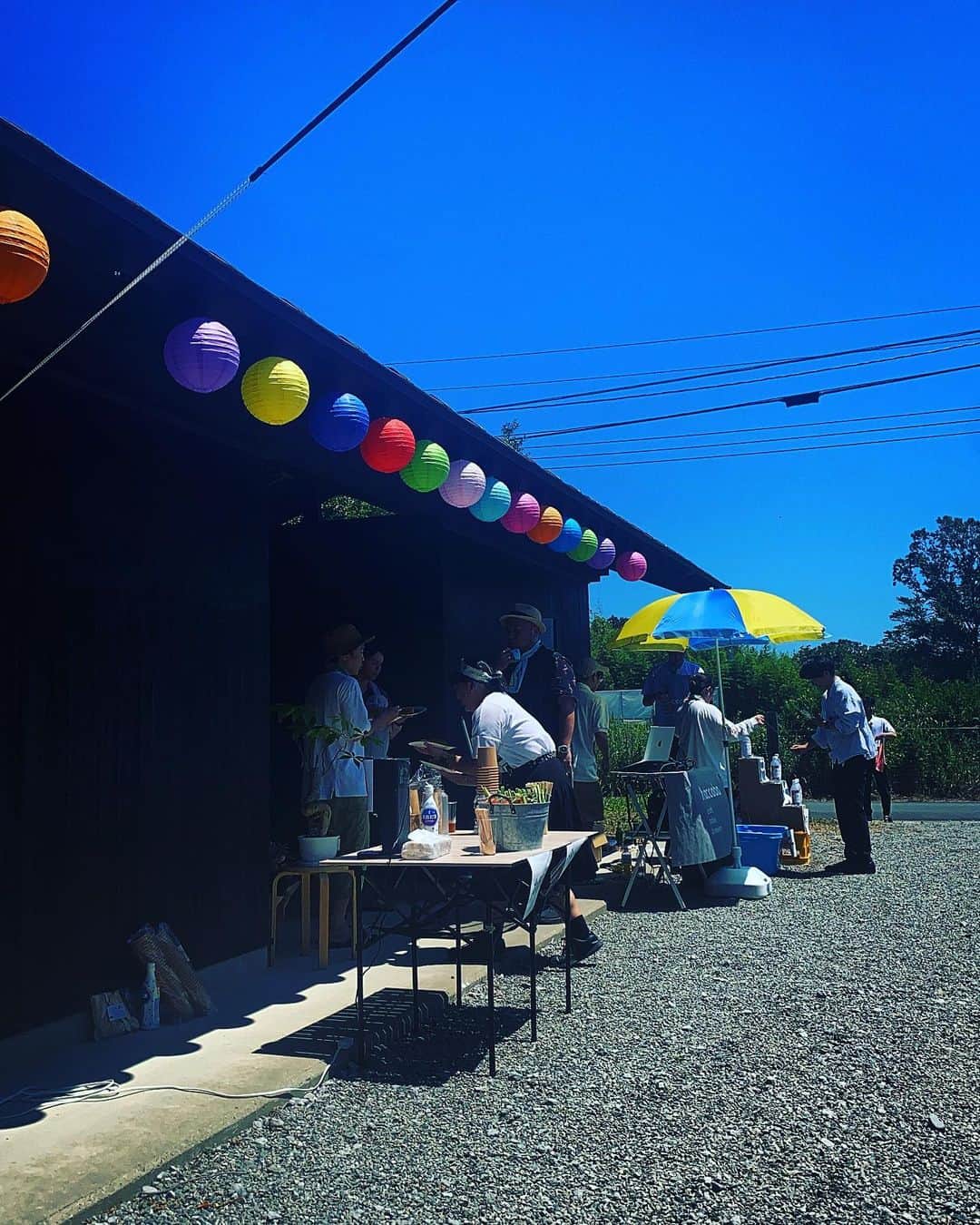 後藤正文さんのインスタグラム写真 - (後藤正文Instagram)「浪江の小さな夏祭り  #haccoba #namie #fukushima #sakebrewery」8月7日 13時21分 - gotch_akg