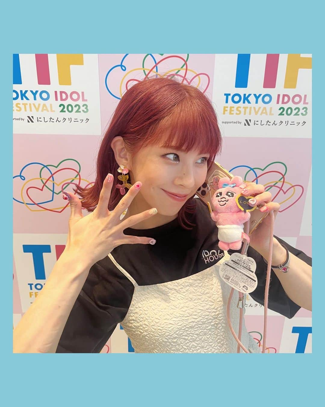 桜花りなのインスタグラム：「【東京アイドルフェス】 #tif2023 念願のtifに事務所のアイドルﾁｬﾝが 初出場を果たし無事に大成功をおさめました❤️‍🔥!! 皆のおかげでドキドキとワクワクを感じられて とっても幸せでした🥹🥹🥹 ファンの皆様も暑い中お越しくださり 本当にありがとうございました!!! 来年も皆が出れますように🍀*゜ ・ ・ @idolhouse.jp  @idolhouse_staff   #tif2023  #東京アイドルフェスティバル   #お台場  #アイドルハウス  #アイハウ」