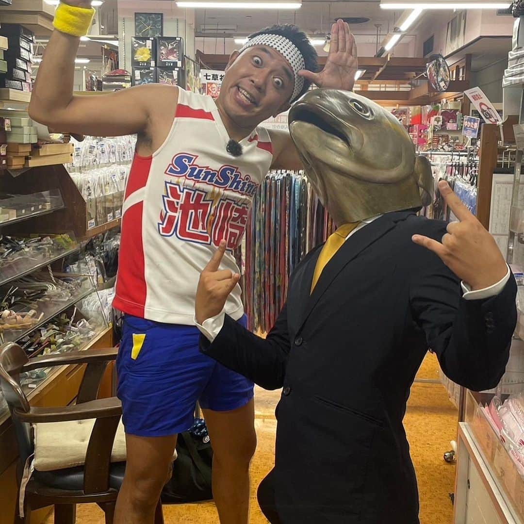 サンシャイン池崎さんのインスタグラム写真 - (サンシャイン池崎Instagram)「いろいろ！  #カンパチロウ #スバニィ #バイク川崎バイク #ナマハゲ池崎 #BBTS #カイルさん」8月7日 14時10分 - ikezaki_yeah